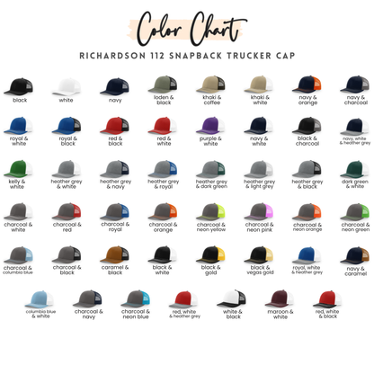 Kids Custom Leather Patch Hat