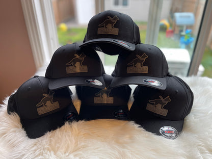 Kids Custom Leather Patch Hat
