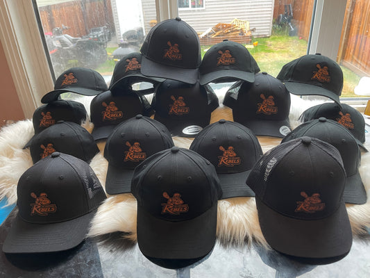 Kids Custom Leather Patch Hat