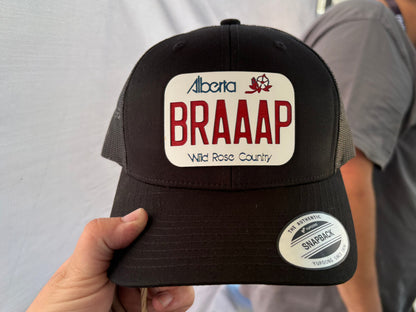 License Plate Patched Hat