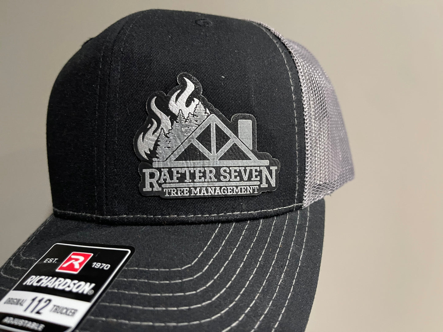 Kids Custom Leather Patch Hat