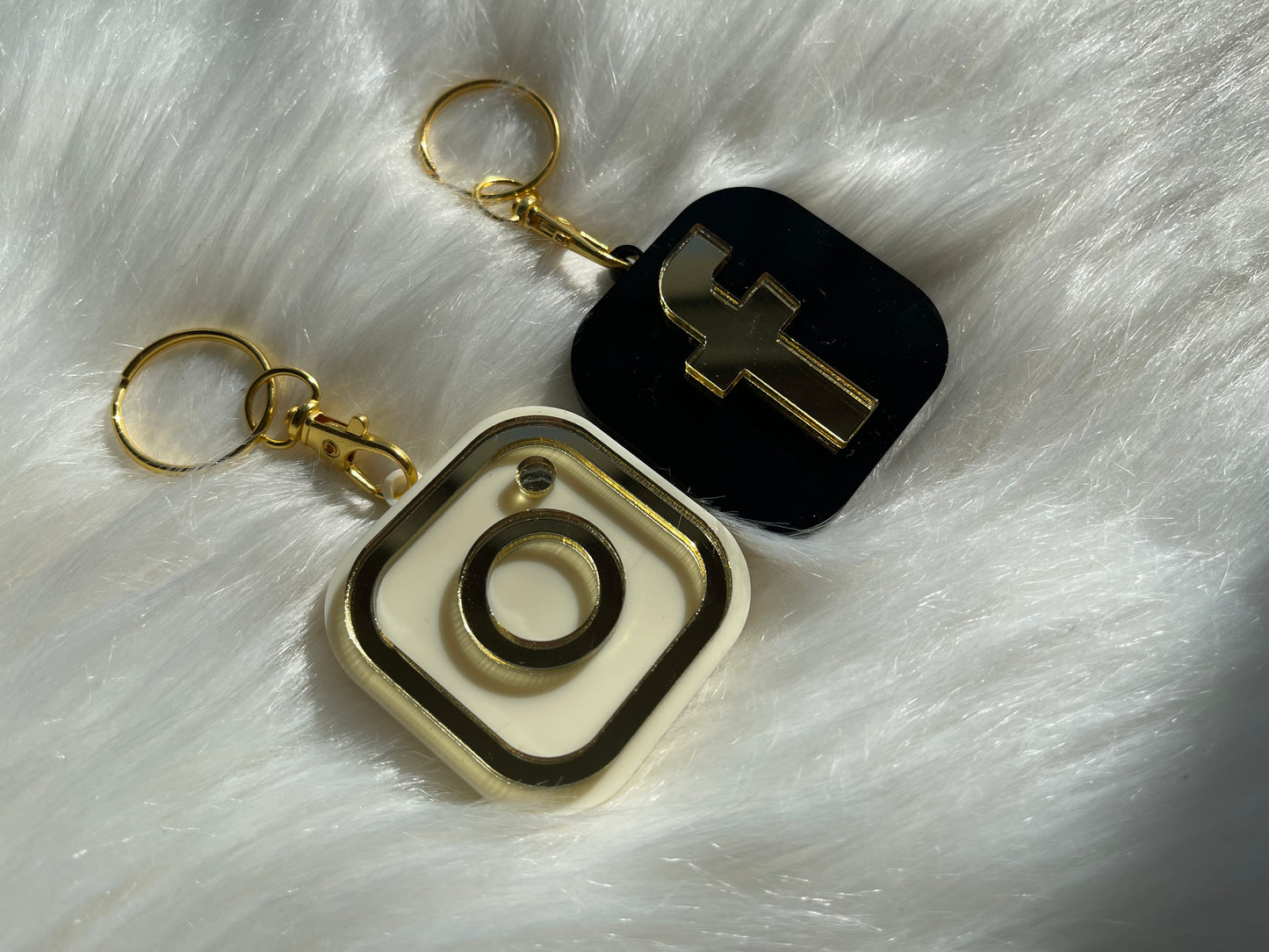 NFC Social Media Keychain
