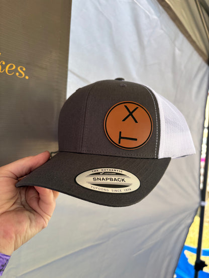 Custom Leather Patch Hat
