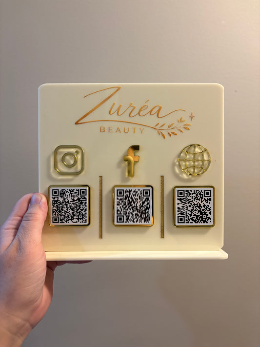 Small Business QR Stand