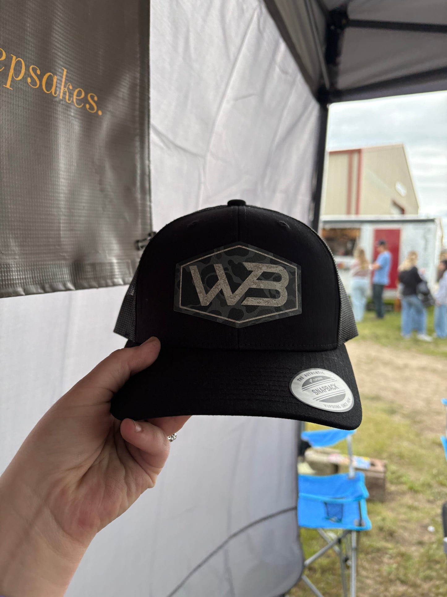 Custom Leather Patch Hat