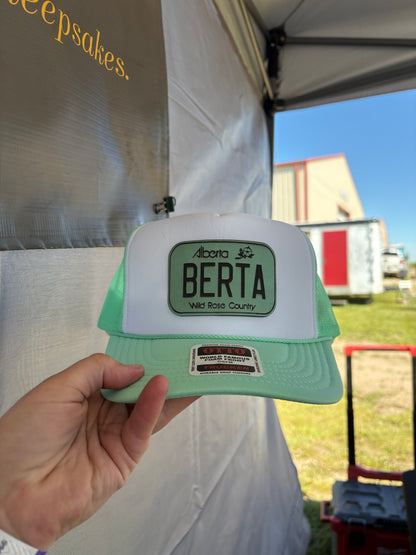 License Plate Patched Hat