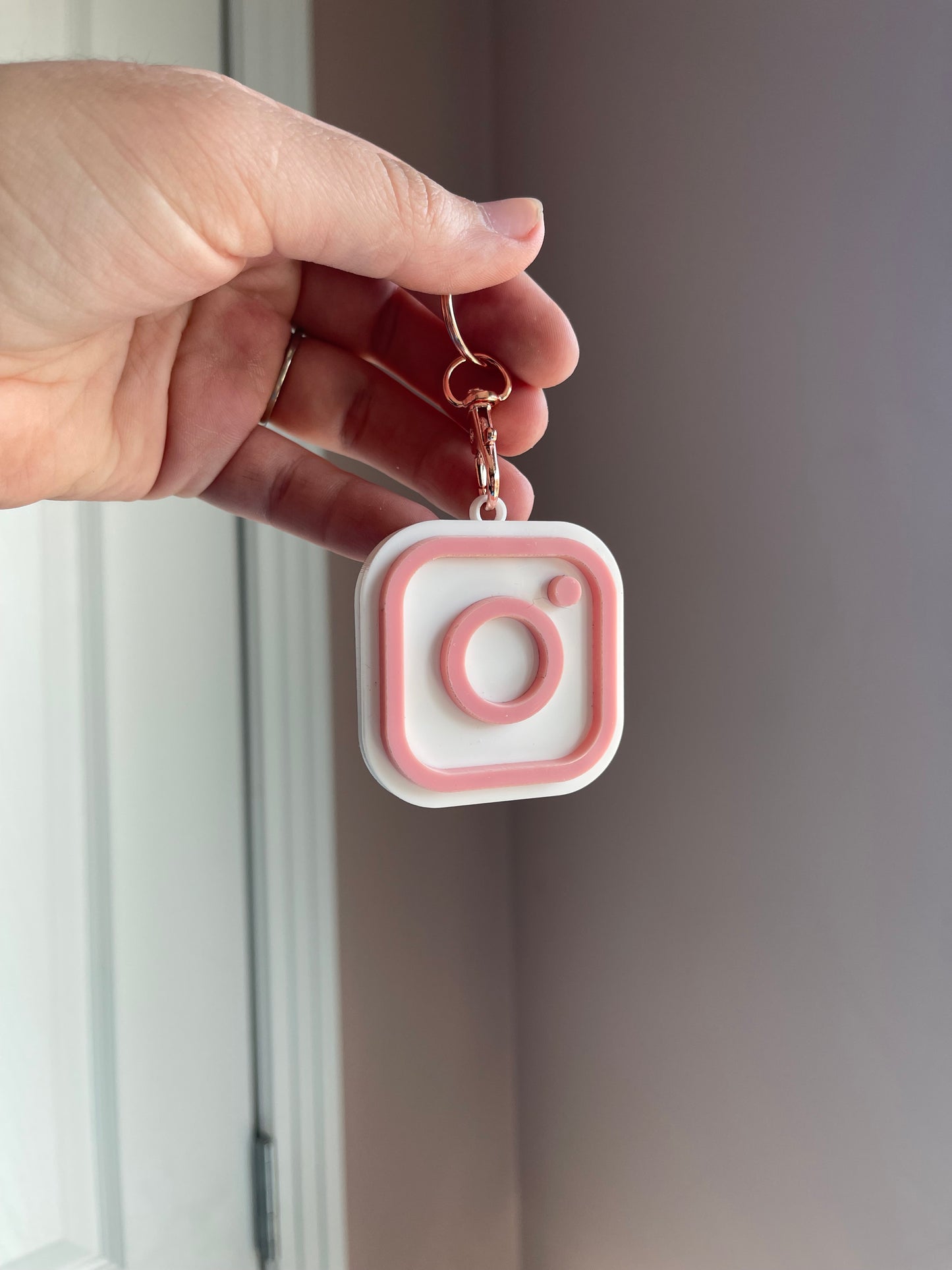 NFC Social Media Keychain