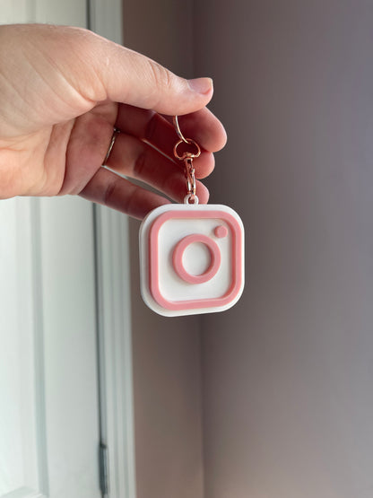 NFC Social Media Keychain