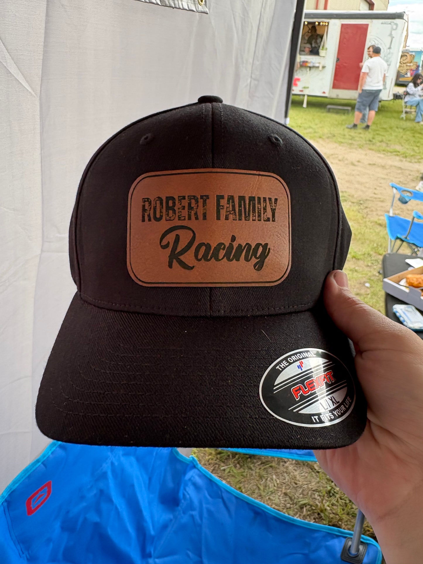 Custom Leather Patch Hat