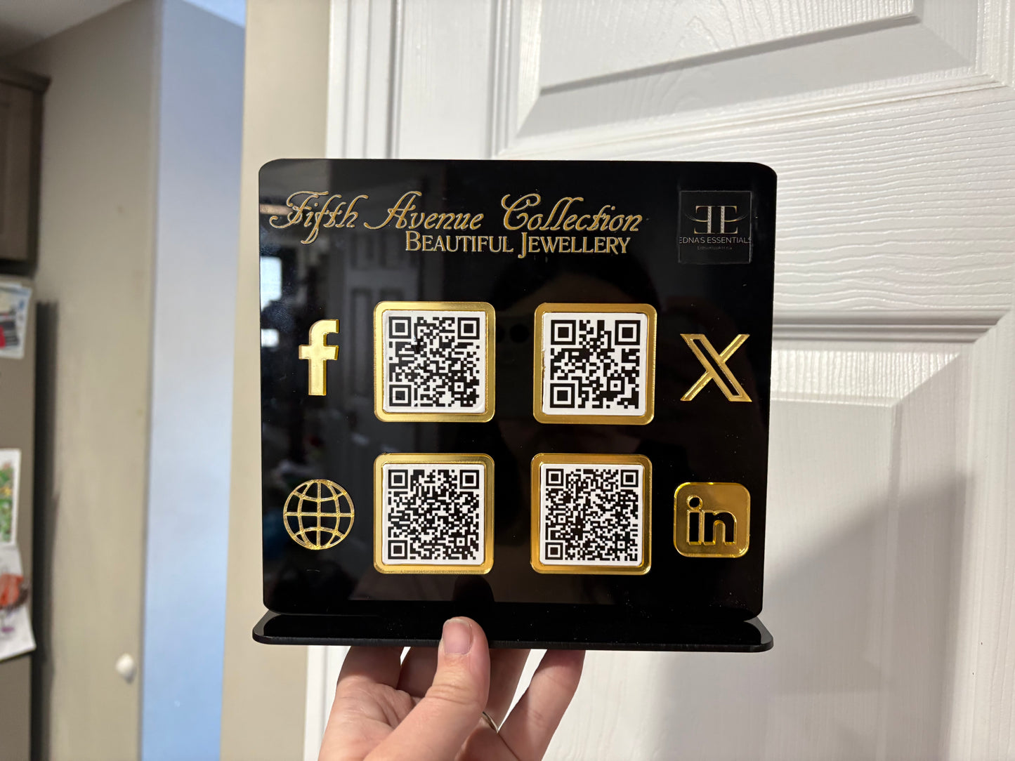 Small Business QR Stand