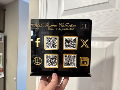 Small Business QR Stand