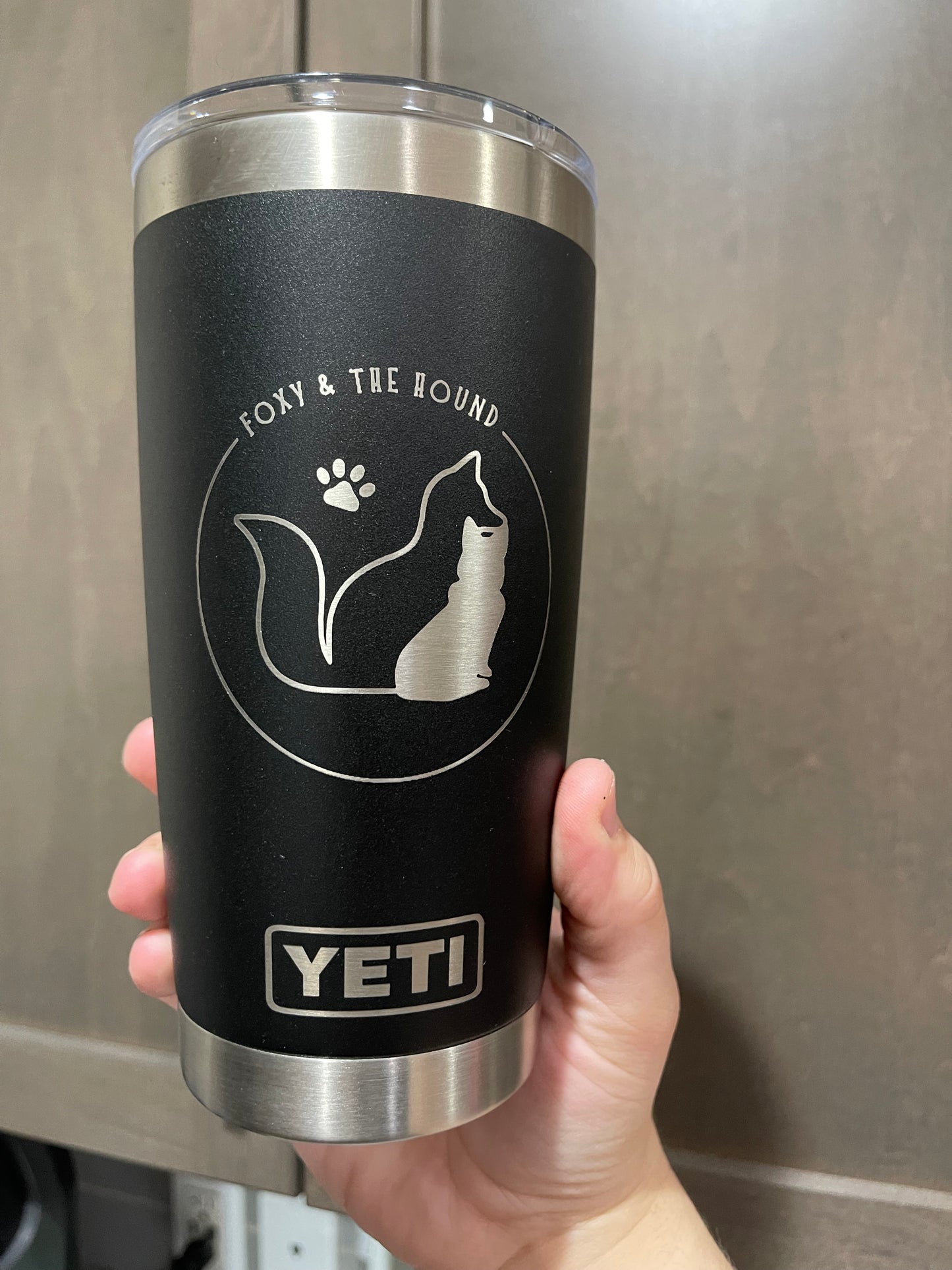 Custom Laser Engraved YETI 20oz Tumbler