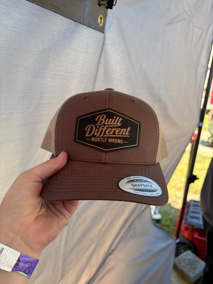 Custom Leather Patch Hat