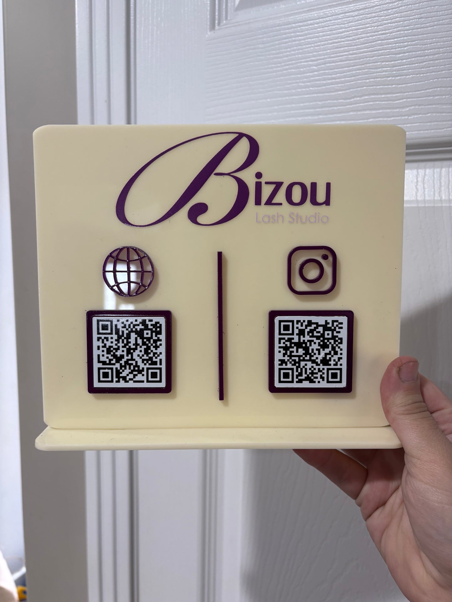 Small Business QR Stand