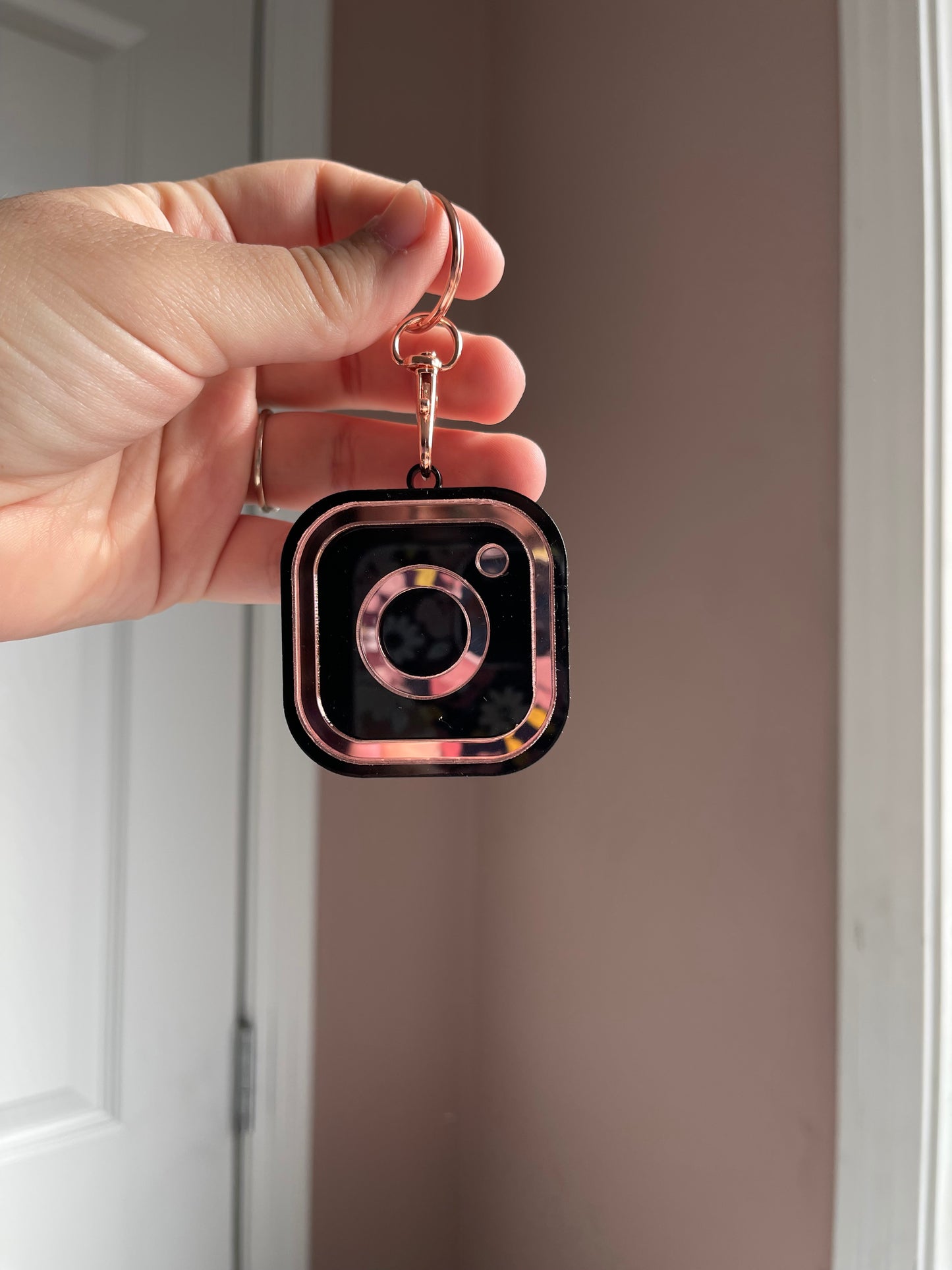 NFC Social Media Keychain