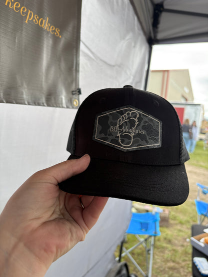 Custom Leather Patch Hat