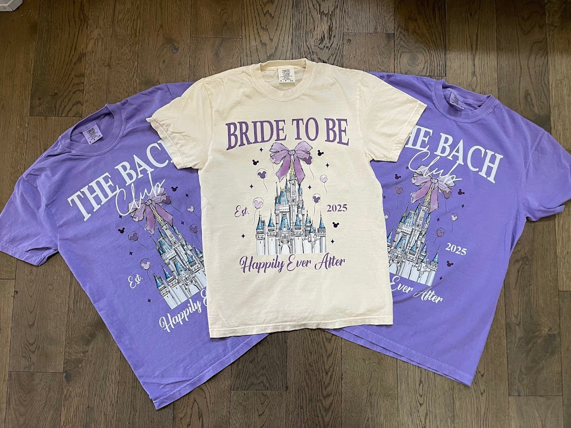 Custom Bridal Party T-Shirts