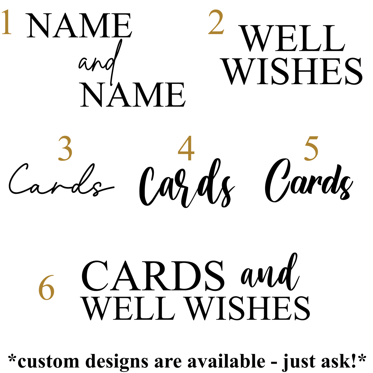 Acrylic Card Box