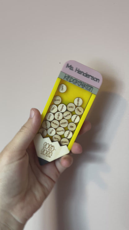 Teacher Shaker Magnet